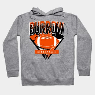 Burrow Cincinnati Football Retro Hoodie